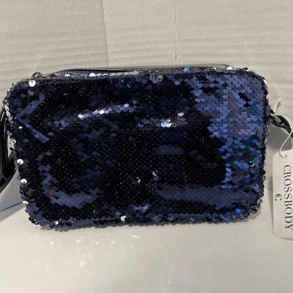 Charming Charlie sequined crossbody bag. - Picture 1 of 6
